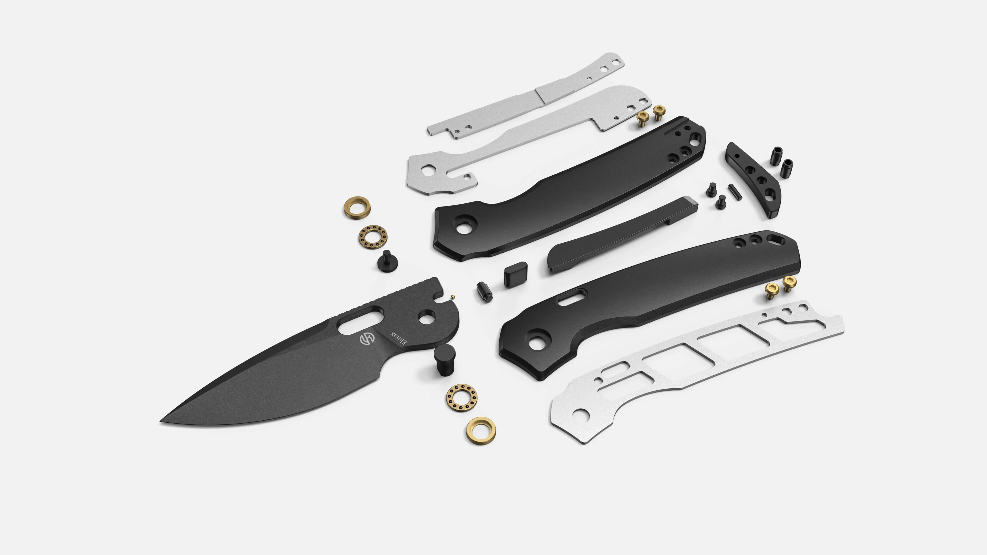 Psyop - Top Liner Lock Knife (3.32" Elmax Blade & Titanium Handle) - A2203 - Image 13